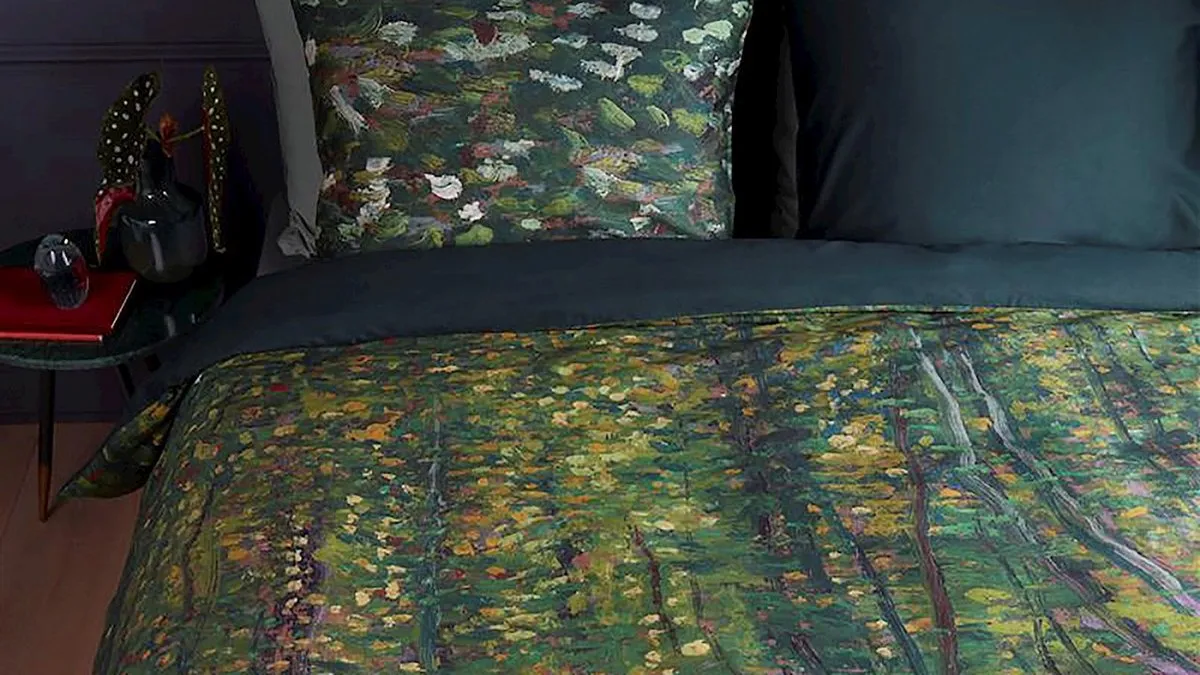 Vincent van Gogh dekbedovertrek TREES katoenSATIJN sale